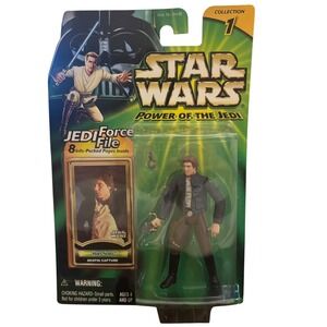 Star Wars Power of the Jedi Han Solo Bespin Capture‎ Figure 2000 Hasbro NEW